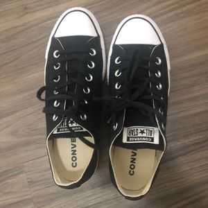 Converse low top platforms